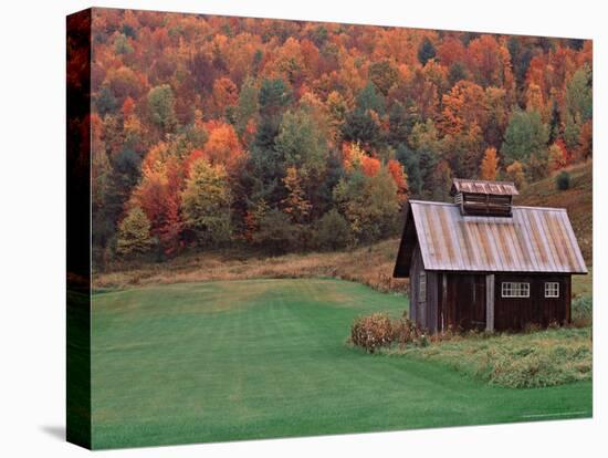 Sugar House on a Vermont Farm, USA-Charles Sleicher-Premier Image Canvas