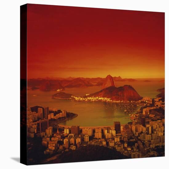 Sugar Loaf Mountain, Rio de Janeiro, Brazil-null-Premier Image Canvas