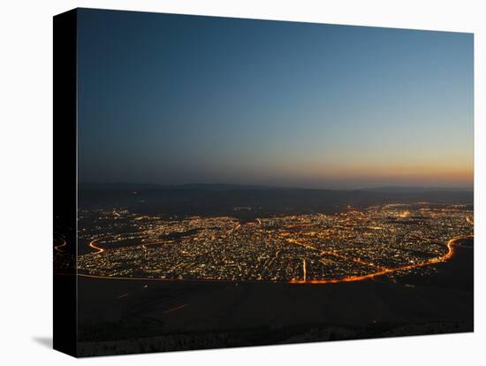 Sulaymaniyah at Night, Iraq, Middle East-Mark Chivers-Premier Image Canvas