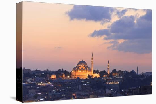 Suleymaniye Mosque. Istanbul. Turkey-Tom Norring-Premier Image Canvas