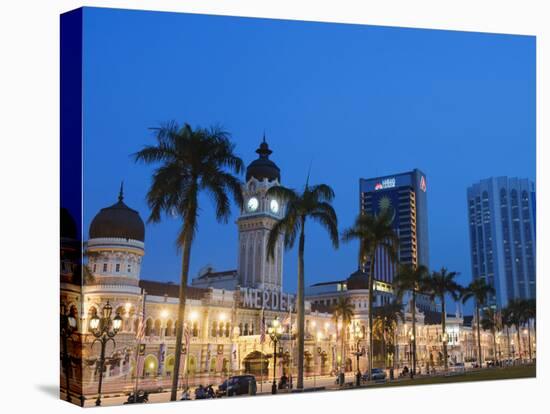 Sultan Abdul Samad Building and Dayabumi Complex, Merdeka Square, Kuala Lumpur, Malaysia, Asia-Christian Kober-Premier Image Canvas