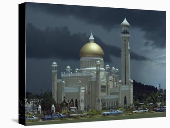 Sultan Omar Ali Saifuddin Mosque, Completed 1958, Bandarseribeg, Brunei, Borneo, Southeast Asia-Ursula Gahwiler-Premier Image Canvas