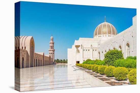 Sultan Qaboos Grand Mosque in Muscat, Oman. its Construction Finished in 2001.-Richard Yoshida-Premier Image Canvas
