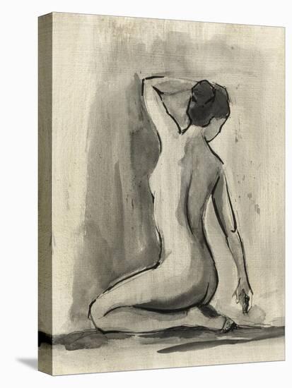 Sumi-e Figure I-Ethan Harper-Stretched Canvas