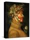 Summer, 1573-Giuseppe Arcimboldo-Premier Image Canvas