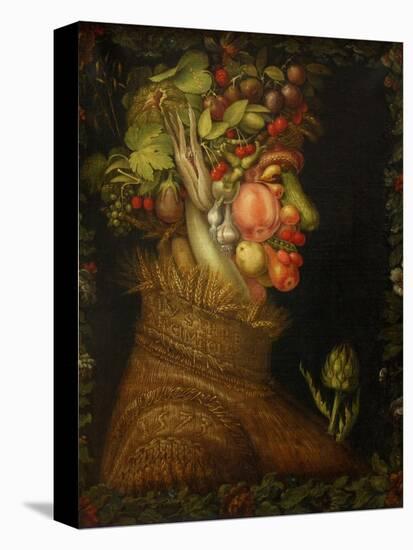 Summer, 1573-Giuseppe Arcimboldo-Premier Image Canvas