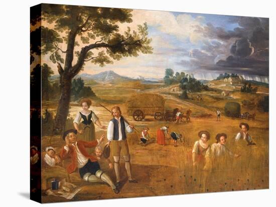 Summer, 18th Century French School-null-Stretched Canvas