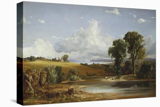 Summer Afternoon on the Hudson, 1852-Jasper Francis Cropsey-Premier Image Canvas