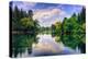 Summer Afternoon Reflections at Drake Park, Bend Oregon-Vincent James-Premier Image Canvas