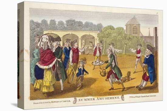 Summer Amusement, Possibly at White Conduit House, Islington, London, C1784-Robert Dighton-Premier Image Canvas