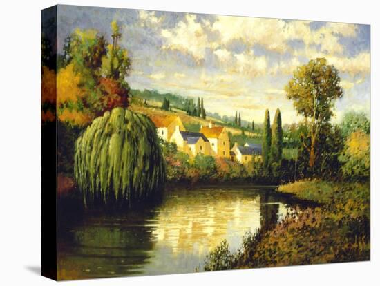 Summer at Limoux-Max Hayslette-Premier Image Canvas