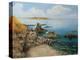 Summer At Sozopol'S Seacoast-kirilstanchev-Stretched Canvas