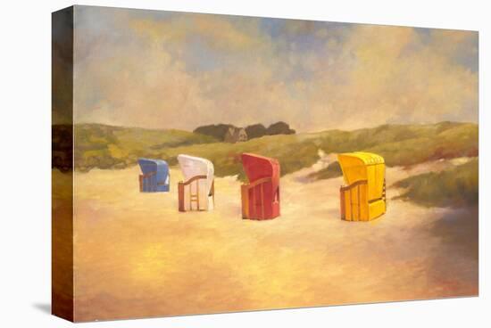 Summer Beach I-Graham Reynolds-Stretched Canvas