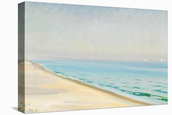 Summer day at Skagen-Michael Ancher-Stretched Canvas