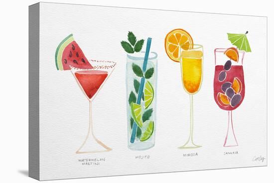 Summer Drinks-Cat Coquillette-Premier Image Canvas