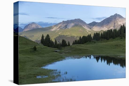 Summer Evening at Arosa-Armin Mathis-Premier Image Canvas