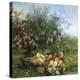 Summer Flowers on the River Bank-Jean Capeinick-Premier Image Canvas