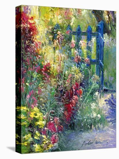 Summer Flowers-Richard Wallich-Stretched Canvas