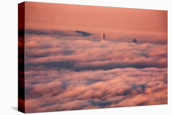 Summer Fog Blanket, San Francisco, California-Vincent James-Premier Image Canvas