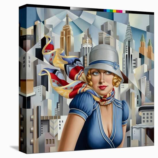 Summer in the City, 2015 (Oil on Linen)-Catherine Abel-Premier Image Canvas