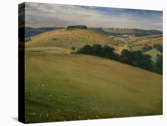 Summer in the Downs, 1946 (Oil on Canvas)-Christopher Richard Wynne Nevinson-Premier Image Canvas