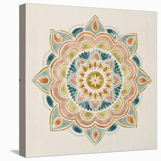 Summer Mandala I-Victoria Borges-Stretched Canvas