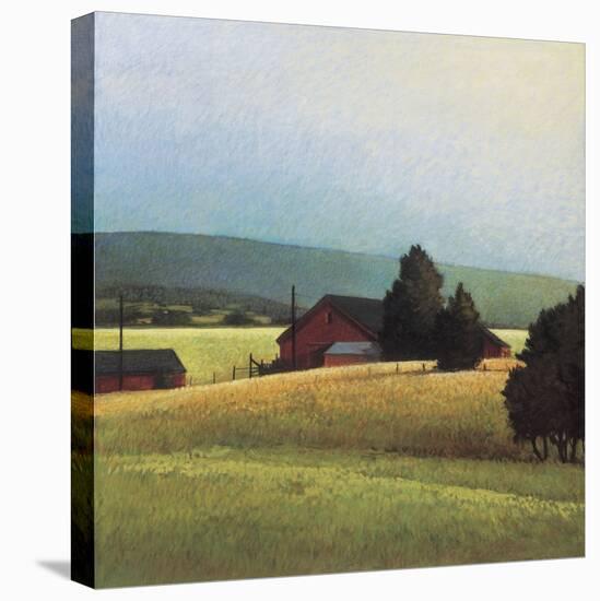 Summer Morning in the Valley-Sandy Wadlington-Stretched Canvas