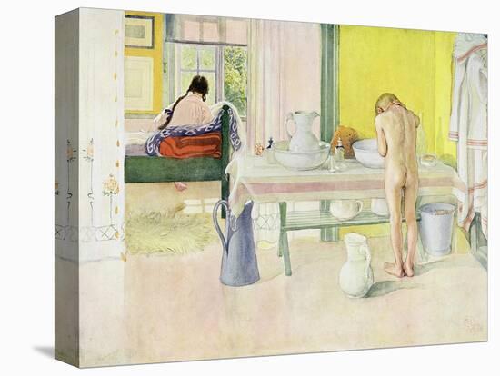 Summer Morning, Published in "Lasst Licht Hinin," ("Let in More Light") 1908-Carl Larsson-Premier Image Canvas