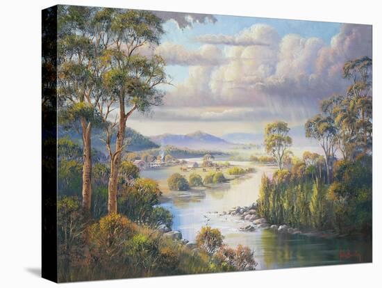 Summer on the Clarence-John Bradley-Premier Image Canvas