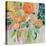 Summer Orange Floral-Farida Zaman-Stretched Canvas