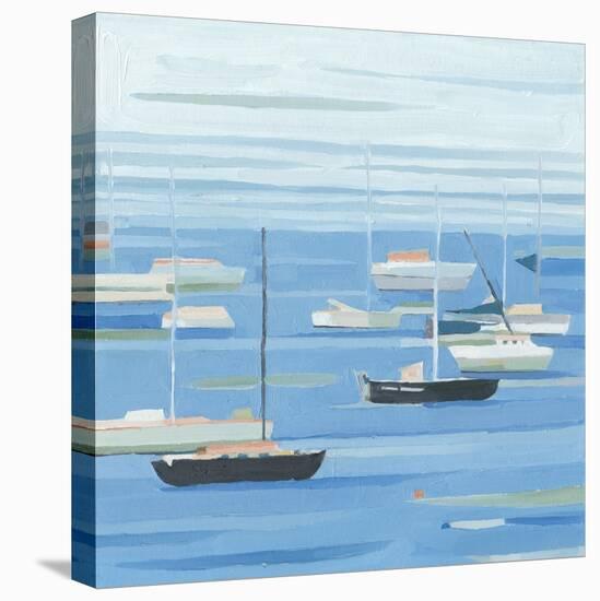 Summer Regatta II-Emma Scarvey-Stretched Canvas