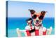 Summer Selfie Dog-Javier Brosch-Premier Image Canvas