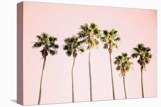 Summer V Pink-Laura Marshall-Stretched Canvas