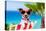 Summer Vacation Dog-Javier Brosch-Premier Image Canvas