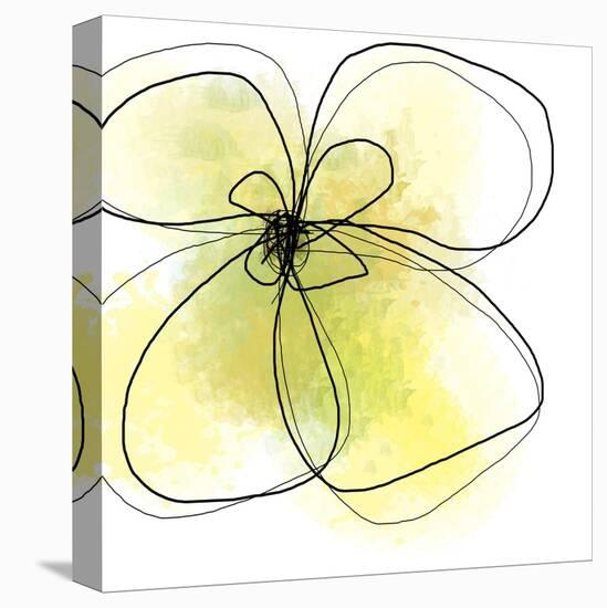 Summer Yellow Petals-Jan Weiss-Stretched Canvas