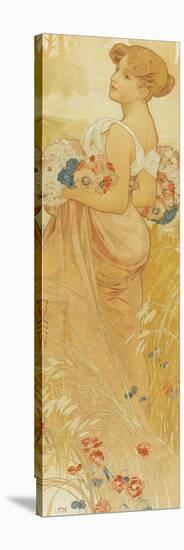 Summer-Alphonse Mucha-Premier Image Canvas