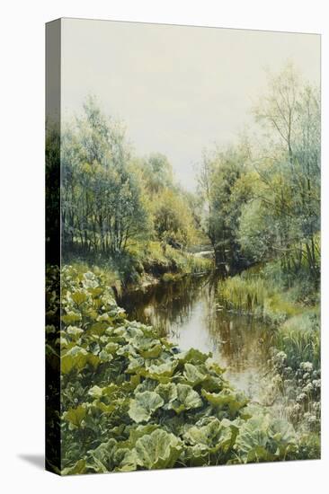 Summerday at the Stream-Peder Mork Monsted-Premier Image Canvas