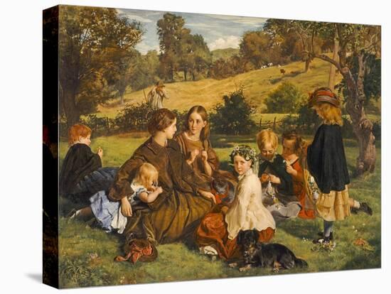 Summertime, Gloucestershire, Exh.1860-James Archer-Premier Image Canvas