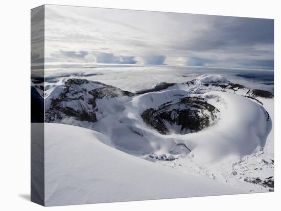 Summit Crater, Volcan Cotopaxi, 5897M, the Highest Active Volcano in the World, Ecuador-Christian Kober-Premier Image Canvas