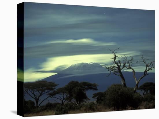 Summit of Mount Kilimanjaro, Amboseli National Park, Kenya-Paul Souders-Premier Image Canvas