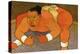 Sumo Wrestler-John Newcomb-Premier Image Canvas