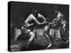 Sumo Wrestlers During Match-Bill Ray-Premier Image Canvas