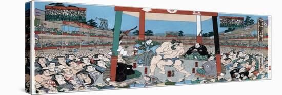 Sumo Wrestling, Japan-null-Premier Image Canvas