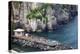 Sun Bathing Dock Along the Sorrento Water Front, Italy-Terry Eggers-Premier Image Canvas