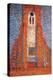 Sun, Church in Zeeland; Zoutelande Church Facade-Piet Mondrian-Premier Image Canvas
