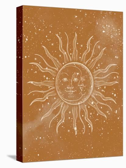 Sun Moon-Kimberly Allen-Stretched Canvas