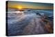 Sun Rays over the Pacific Ocean Near Sunset Cliffs in San Diego, Ca-Andrew Shoemaker-Premier Image Canvas