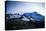 Sun Rising from Behind Mount Rainier - Mount Rainier National Park, Washington-Dan Holz-Premier Image Canvas