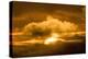 Sun Rising Through the Clouds at Dawn, ANWR, Alaska, USA-Steve Kazlowski-Premier Image Canvas