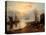 Sun Rising Through Vapour: Fishermen Cleaning and Selling Fish-J. M. W. Turner-Premier Image Canvas